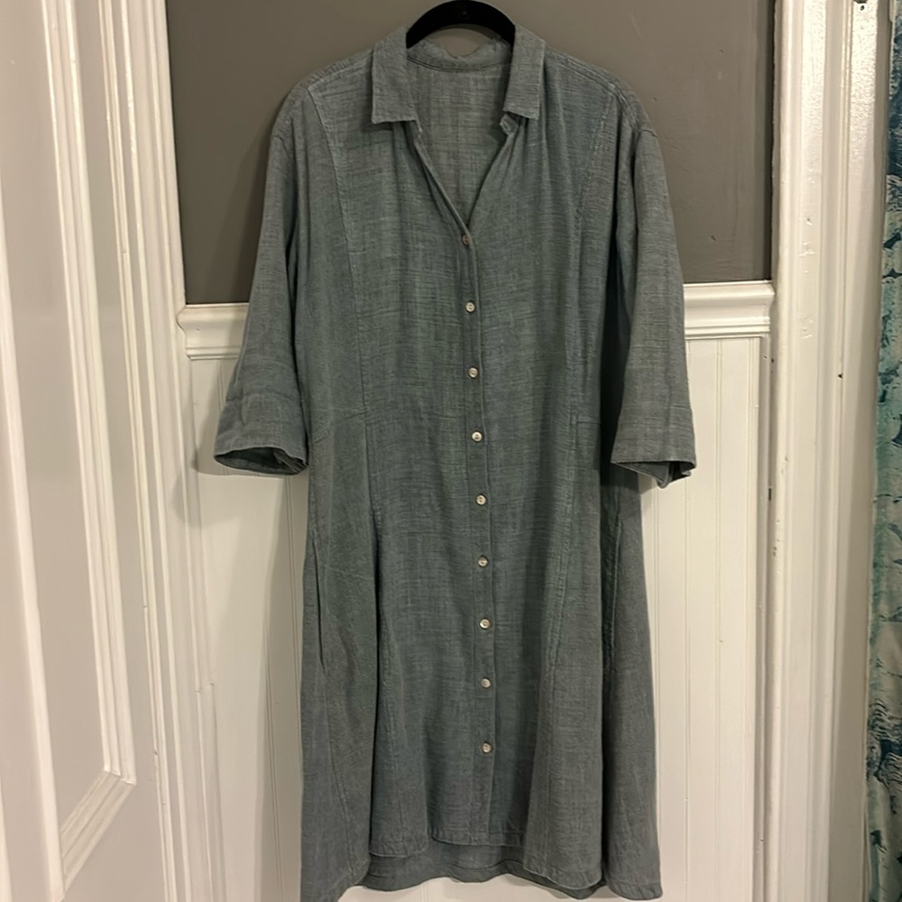 Jill McGowan linen dress M